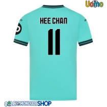 Maglie da calcio Wolves Hee-chan Hwang #11 Seconda Maglia 2025-26 Manica Corta